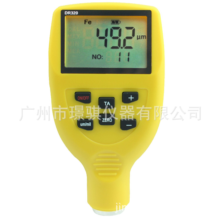 手持式无损检测仪DR220磁性涂层测厚仪 金属加工商检化工制造应用