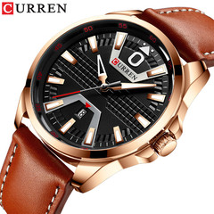 CURREN Quartz Men's Waterproof Slim Strap Business Fashion Watch