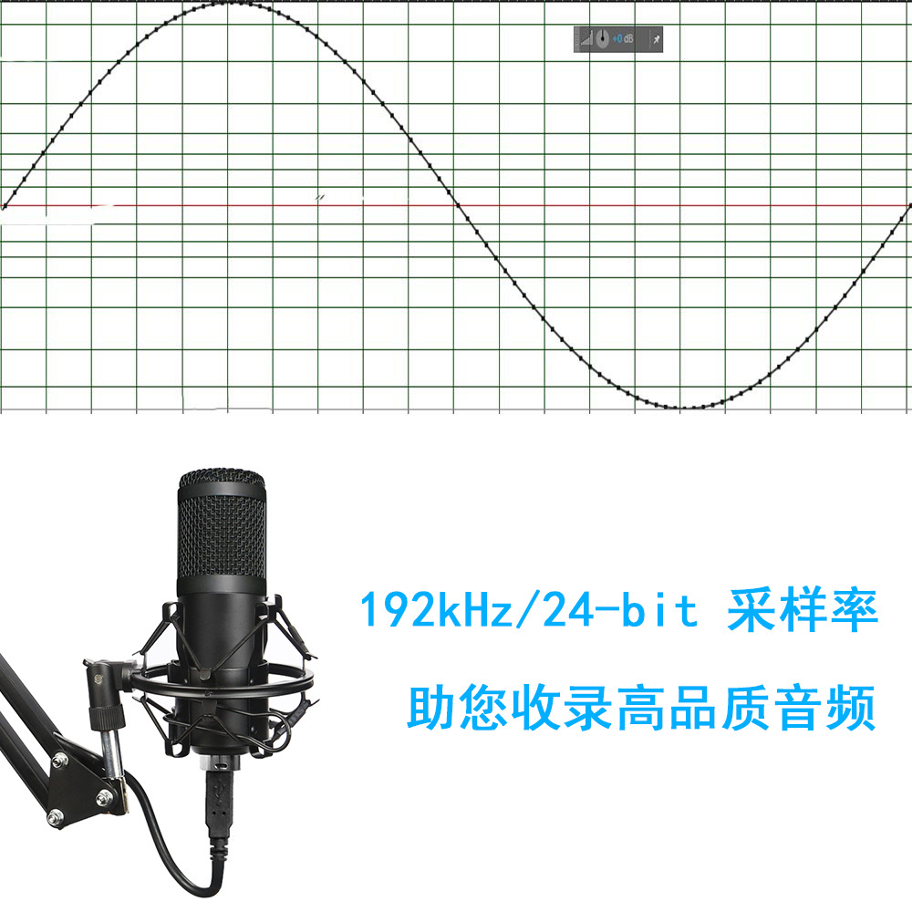 Set microphone 192KHz 24Bit taux d échantillonnage - Ref 3423368 Image 3