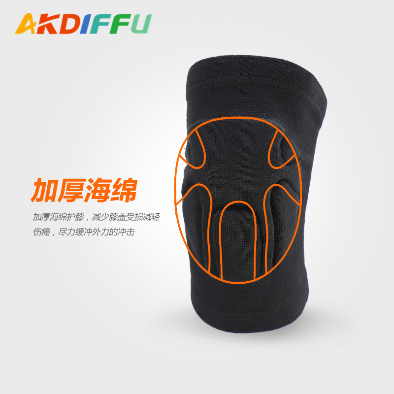 Equipo deportivo unisex EVA deportes equipo de protección engrosada Anti-impacto protección rodilla arrodillado fila de baile rodillera
