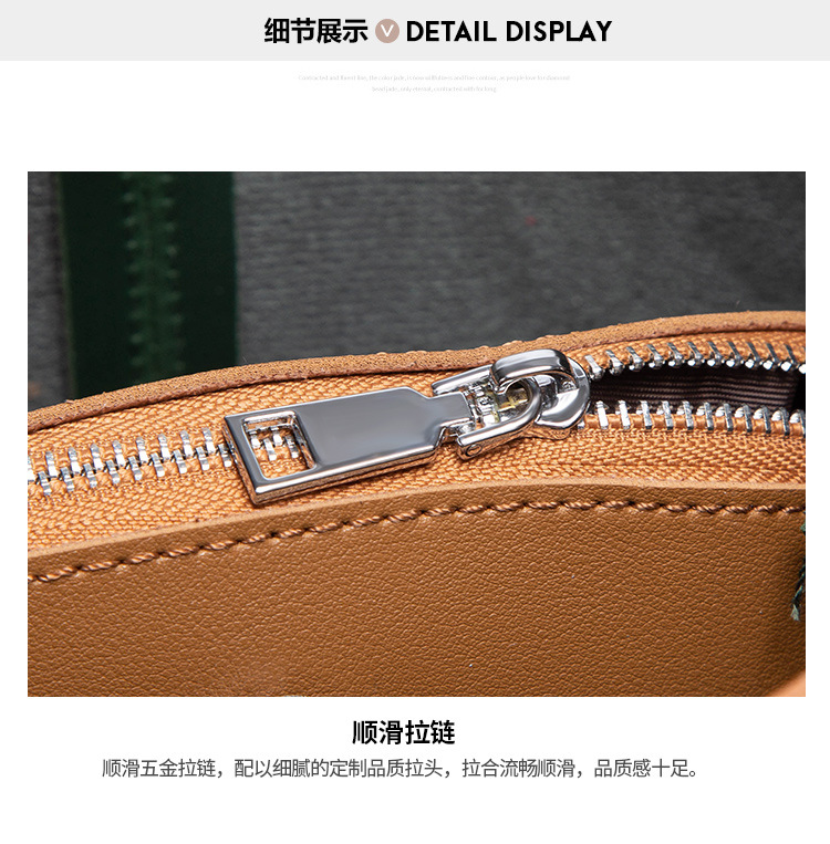 Koreanische Mode Einfache Retro-messenger-handtasche display picture 13