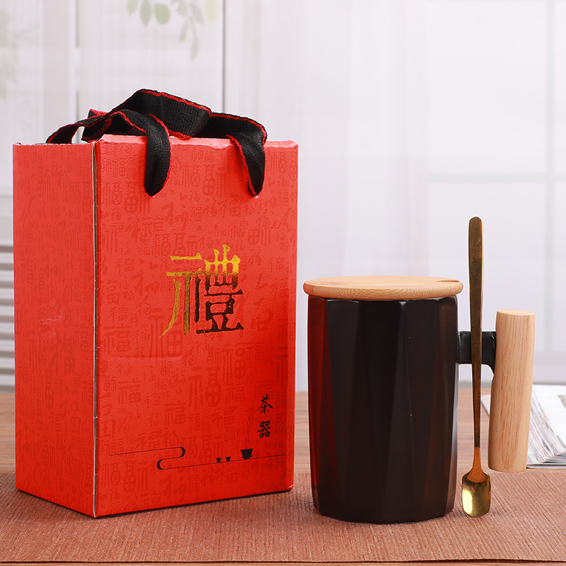 马克杯茶杯套装生日礼品ins北欧马克杯定制LOGO 伴手礼随礼物定制