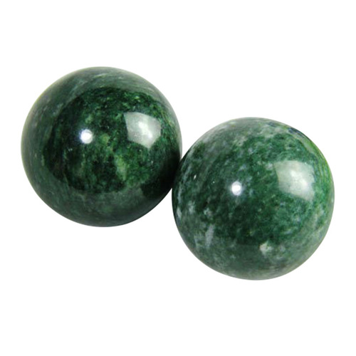 Lushan Jade Fitness Ball Lushan Green Jade Handball Jade Gift Wholesale Street Stall Supply