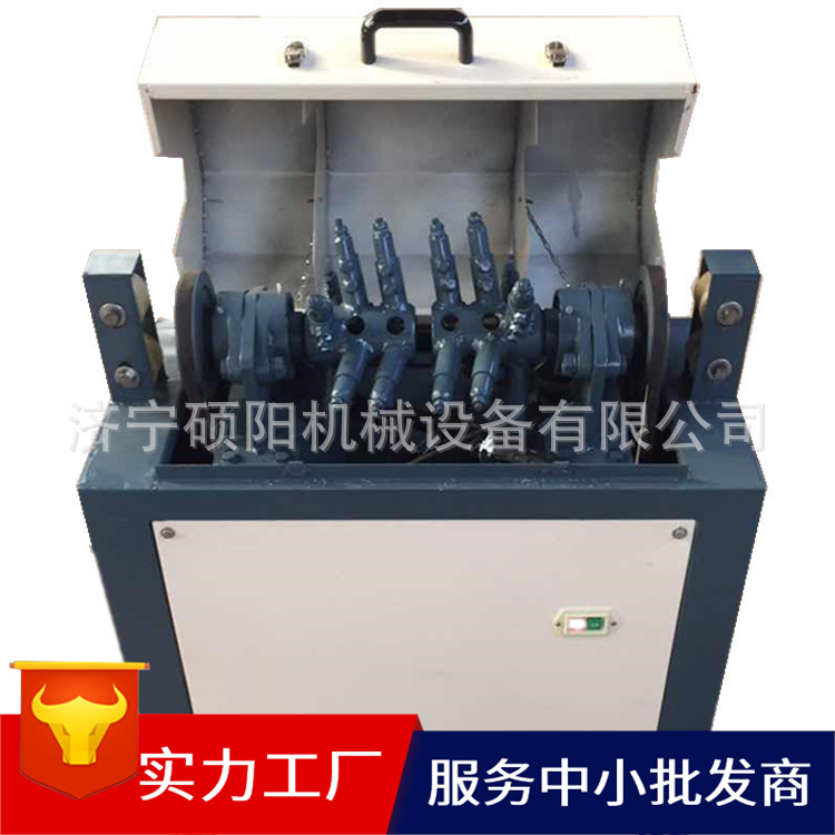 HSCX-32钢筋调直除锈机  条钢除锈机 螺纹钢调直除锈机生产厂家