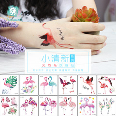 New Waterproof Face temporary tattoo sticker flamingo children unicorn tattoo sticker temporary tattoo sticker