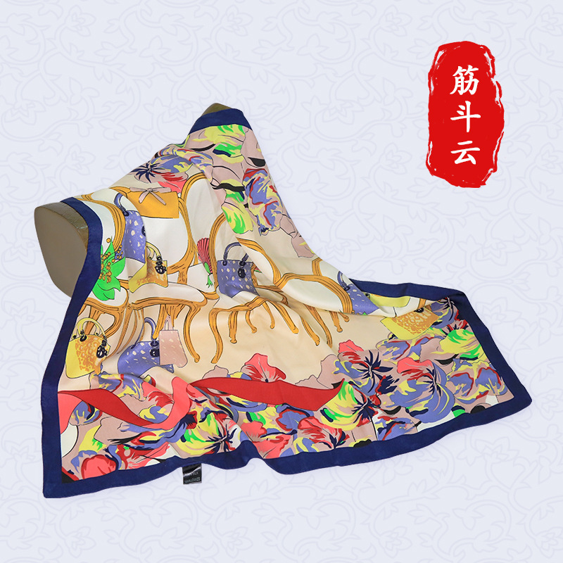 Can be produced with pictures and samples of silk scarves fashion printed square scarf long shawl polyester square scarf group gift Can be produced with pictures and samples of silk scarves fashion printed square scarf long shawl polyester square scarf group gift