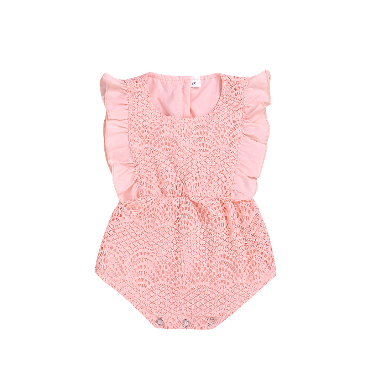 Summer Children's Clothing Female Baby Sleeveless Romper Cotton Triangle Romper Wholesale Nihaojewelry display picture 1