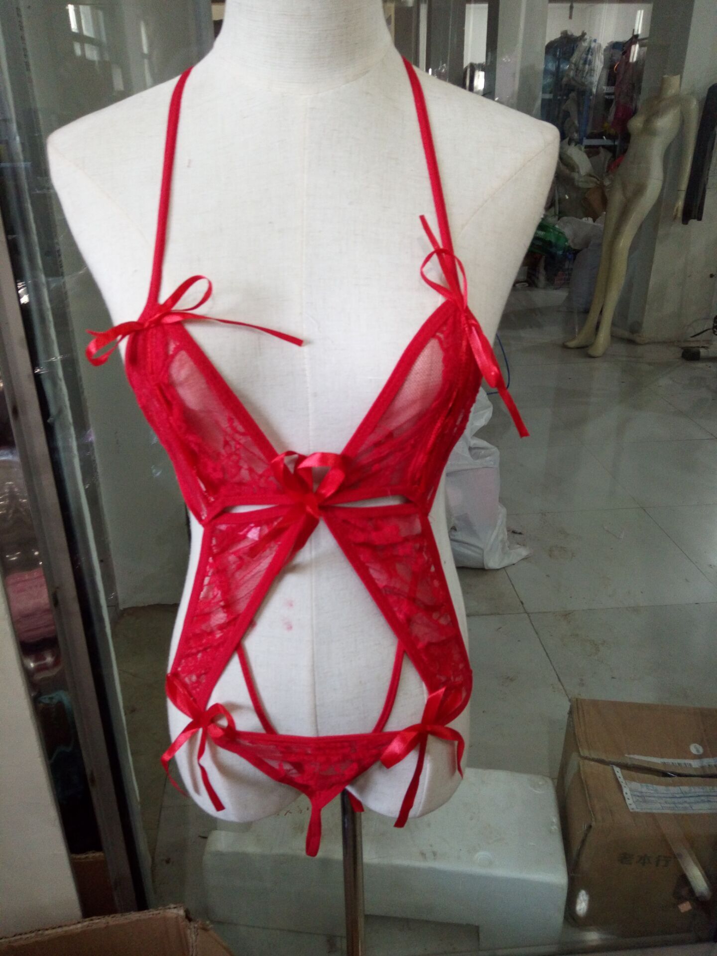 Soutiens-gorge CHARME DE MINUIT en  dentelle - Ref 3369949 Image 4