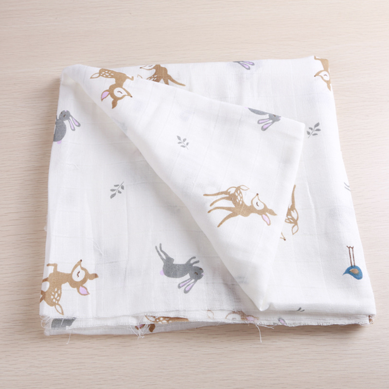 new pattern Infants Bamboo Cotton blanket soft cotton material Cartoon pattern modelling baby blanket Bedclothes wholesale