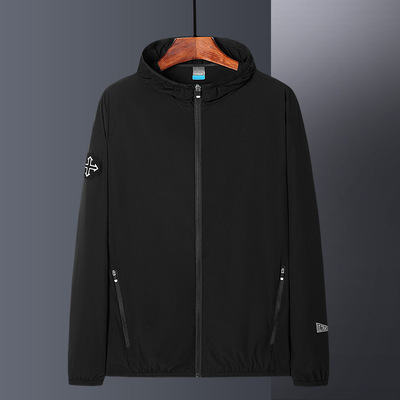 春夏秋户外情侣款防晒轻薄单层防水运动骑行服防风衣速干皮肤风衣