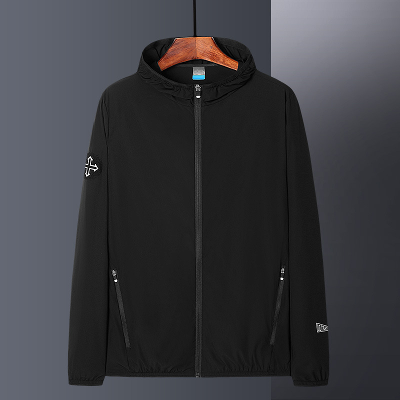 春夏秋户外情侣款防晒轻薄单层防水运动骑行服防风衣速干皮肤风衣