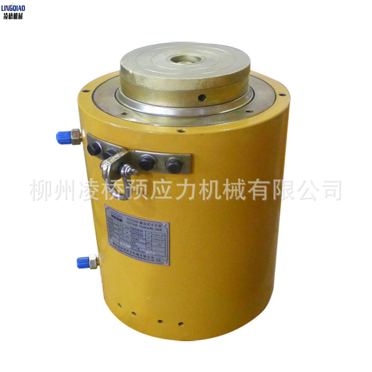 柳州凌桥 先张法台座张拉千斤顶 桩基检测实心千斤顶 实心液压顶