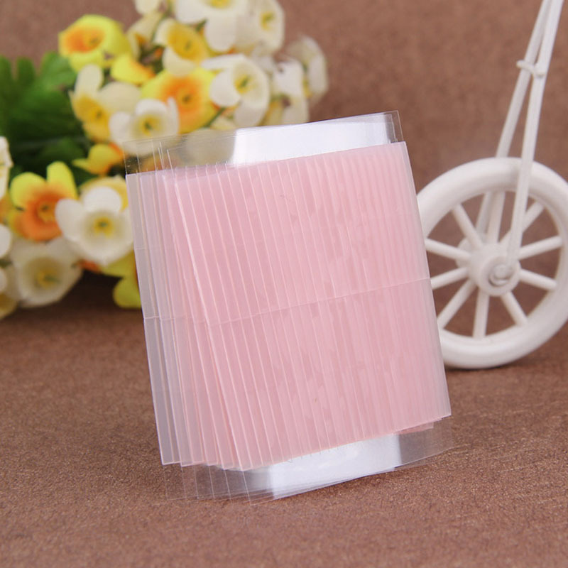 Fiber strip natural eye-catching glue double-sided adhesive double-sided eyelid sticker invisible fiber strip line Beauty Eye-pulling line makeup tool Fiber strip natural eye-catching glue double-sided adhesive double-sided eyelid sticker invisible fiber strip line Beauty Eye-pulling line makeup tool
