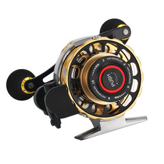 Kamory Automatic Line Casting Spinning Reel with Magnetic One-Touch Slow Drop, One-Touch Reset, Automatic Line Release, and Micro Lead Wheel