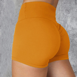 Yoga gyms shorts for female fitness shorts high waist tight shorts quick dry running fitness shorts for women