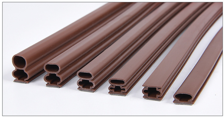 Anti-theft door sealing strip I-shaped door frame door seam strip edge sealing strip self-adhesive sound insulation leak-proof wind thermal adhesive strip