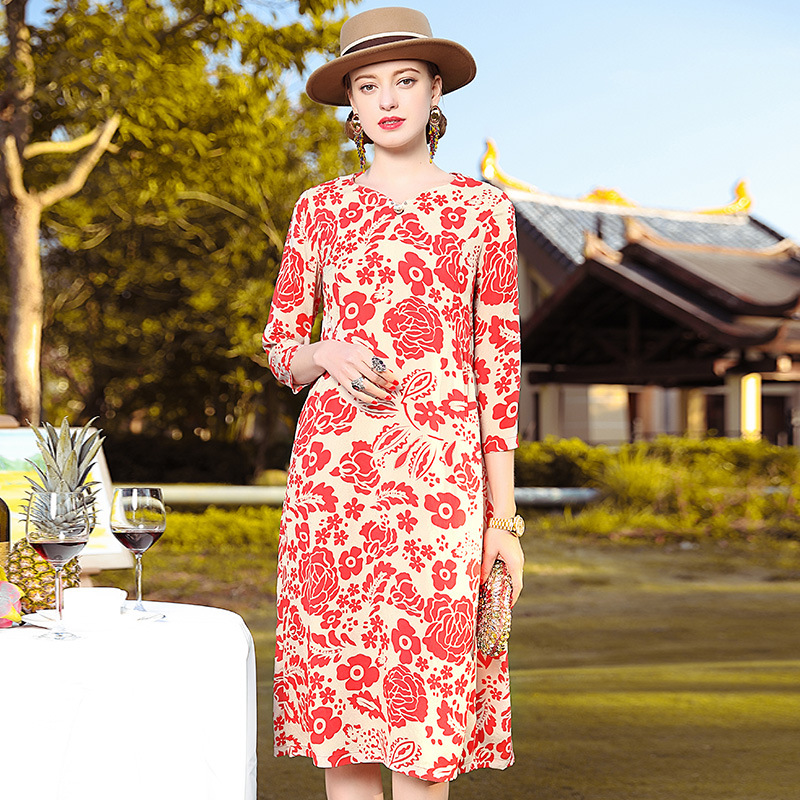 Robe femme en Velours côtelé - Ref 3335915 Image 1