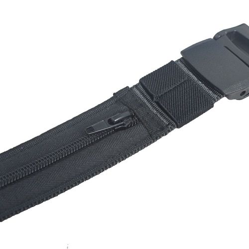 Anti-theft travel safety cash belt outdoor zipper belt factory direct sale
