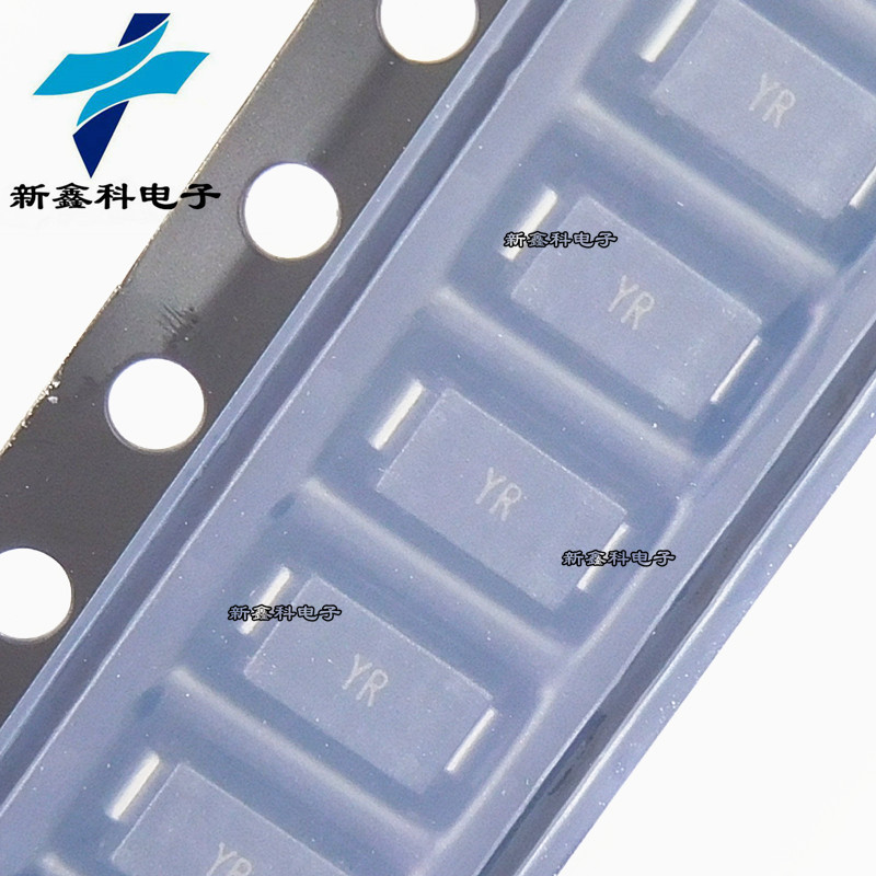 SMAJ40CA SMA/DO-214AC 丝印:YR 40V双向 TVS瞬态抑制二极管