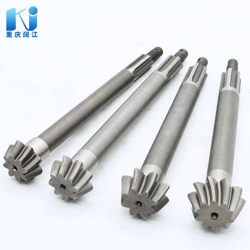 伞齿轮轴微耕机变速箱从动伞齿轮轴171/G3/105/135旋耕机配件批发