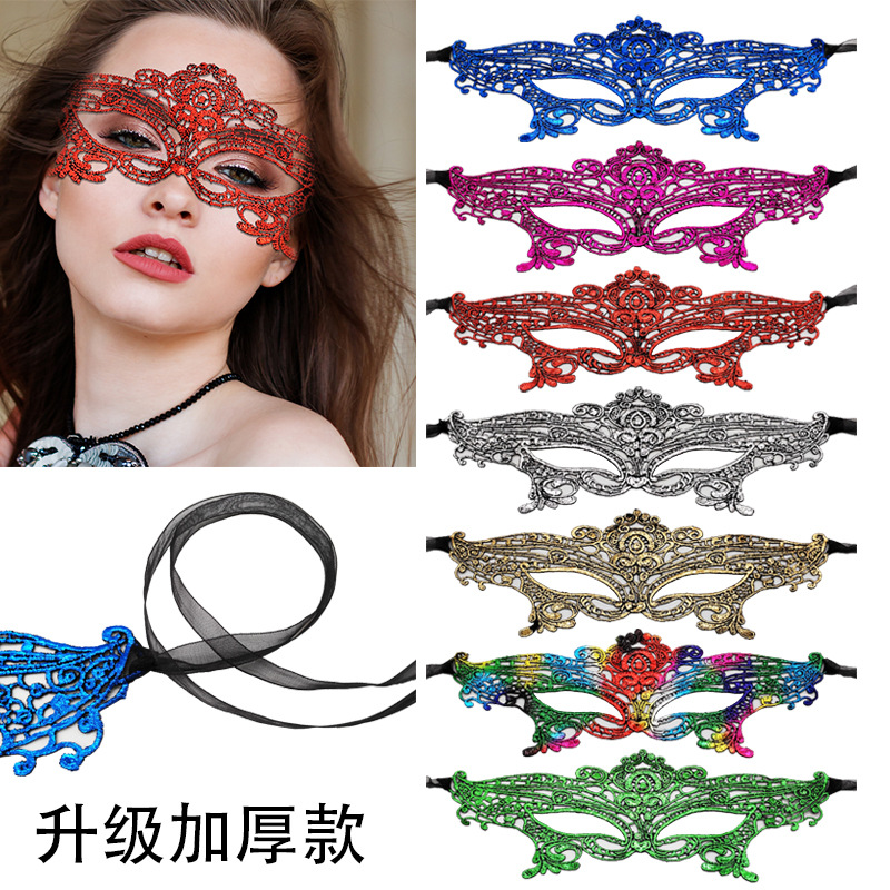 爆款性感女王 蕾丝面具 派对表演化妆舞会Party 万圣节面具 批发|ru