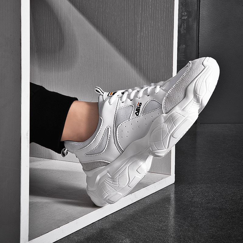 Men's Shoes summer new pattern ins Ultra-fire Net Red Breathable shoes Diddy Korean Edition Increase student gym shoes Trendy shoes