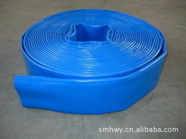 绿pvc农用灌溉水带pvc高压水带pvc涂塑水带软管耐磨2寸3寸4寸6寸