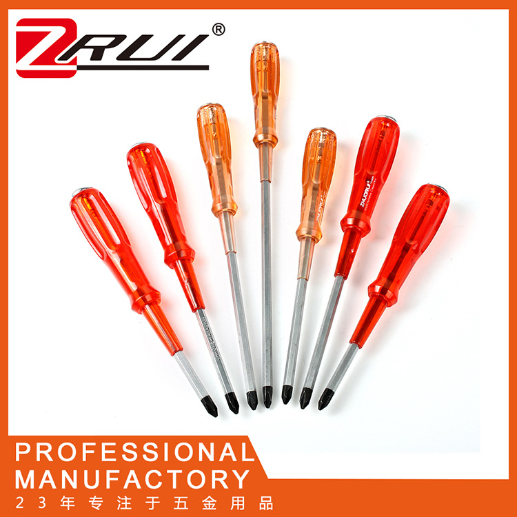 Guangdong transparente de PVC monocromo tocando destornillador de Cruz