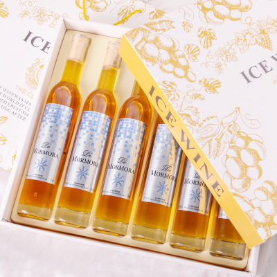 礼盒装加拿大进口冰酒冰白葡萄酒女士甜酒红酒厂家批发定制代发