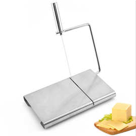 热销不锈钢芝士切 芝士切片器 奶酪乳酪切割台火腿切割刀厨房工具