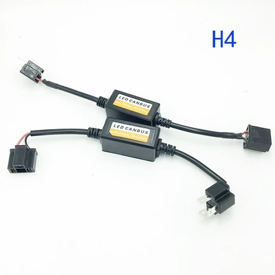 Factory Direct Sales Universal Tail Light Car Led Headlight Modification Fault Alarm Anti-Interference Headlight Decoder (Other lights) - h4