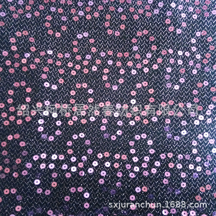 厂家供应 金银黑 烫金面料批发 烫金冲片面料 价格合理