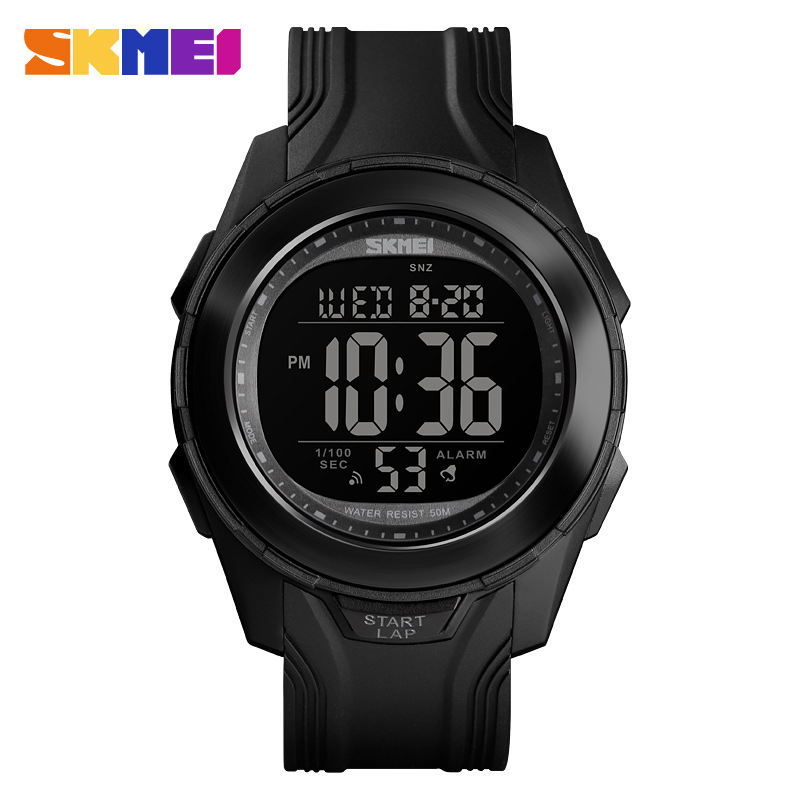 Skmei estudiante deportes al aire libre pantalla digital reloj electrónico moda retroiluminación pareja nuevo reloj electrónico impermeable 1503
