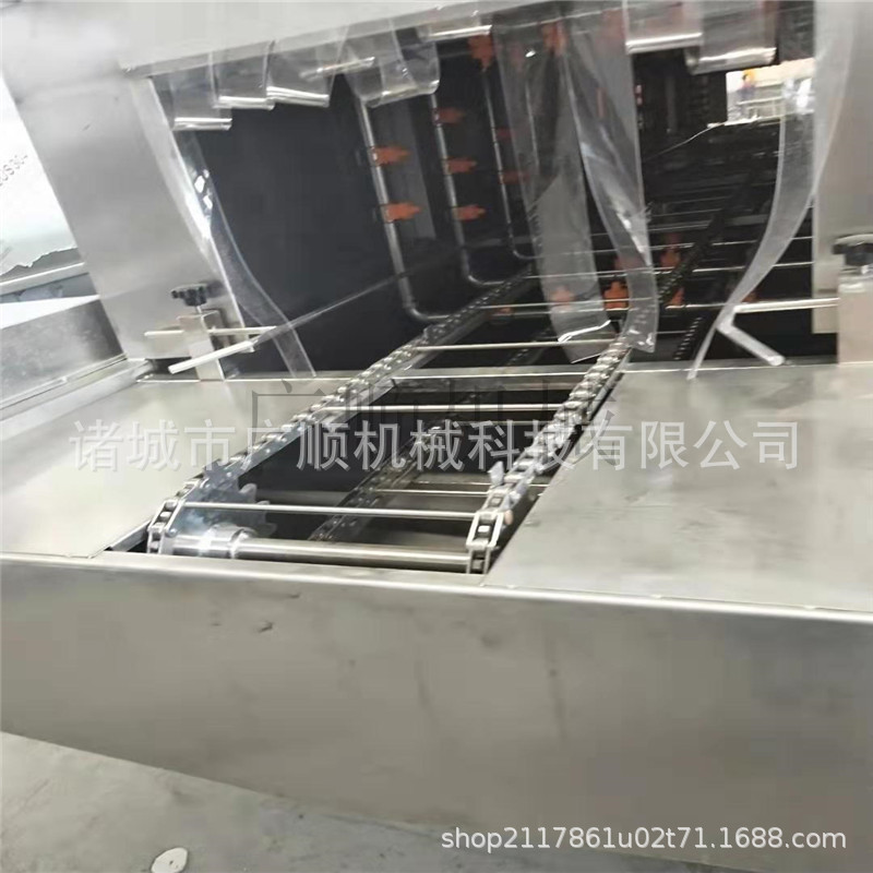 隧道式周转筐清洗机 不锈钢洗筐机 物料塑胶框清洗机