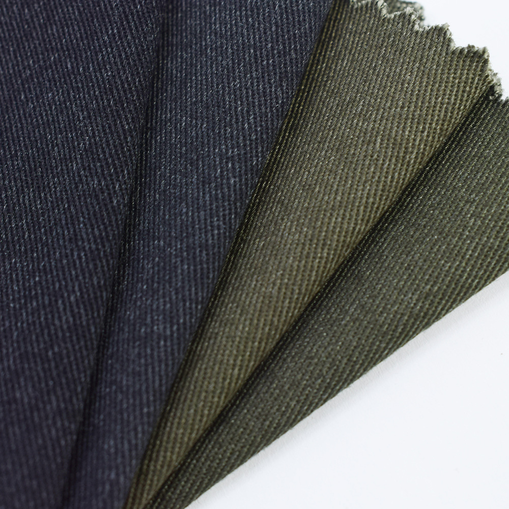 恒顺达棉涤混纺弹力春秋男裤布料