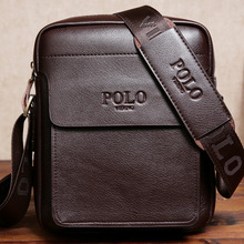 外贸跨境POLO保罗男士单肩包休闲商务斜挎包竖版男包公文包小背包