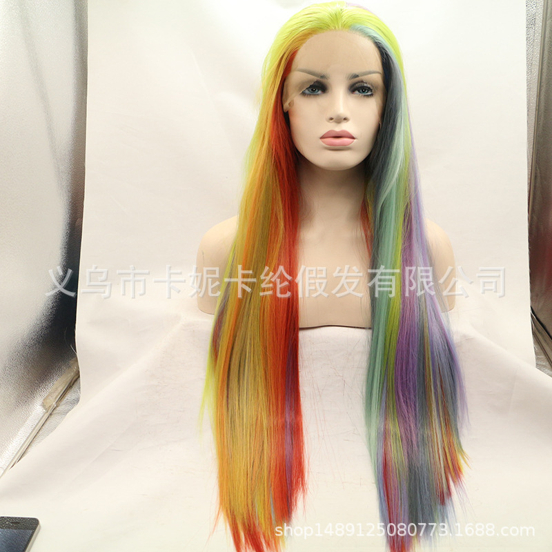 Cabello largo y recto