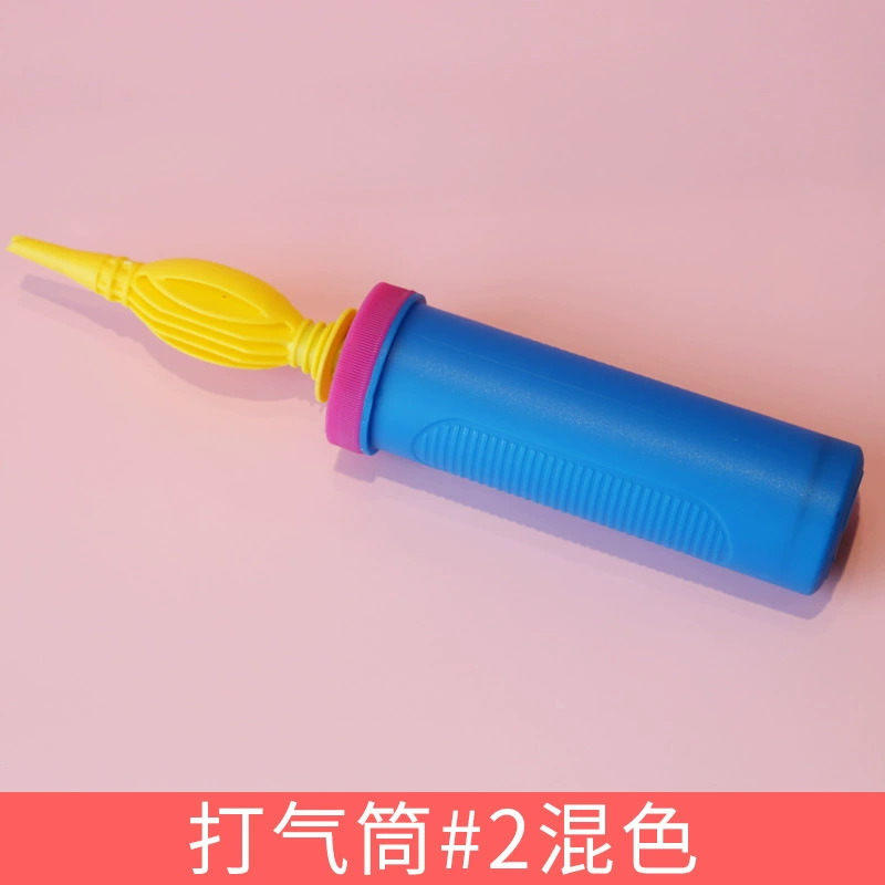 Air pump, inflatable plastic handheld balloon