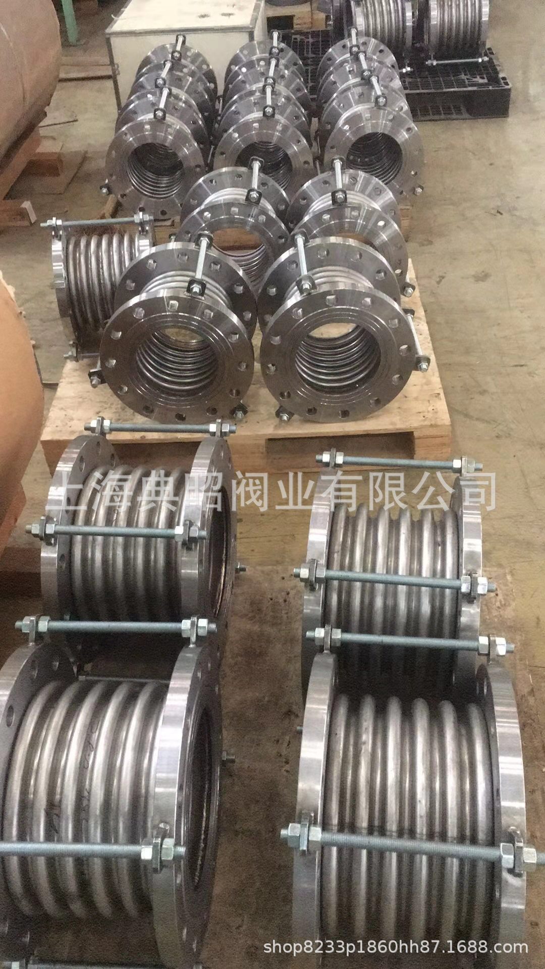 不锈钢波纹管伸缩节、JBF波纹管补偿器 上海波纹管伸缩节厂家直销