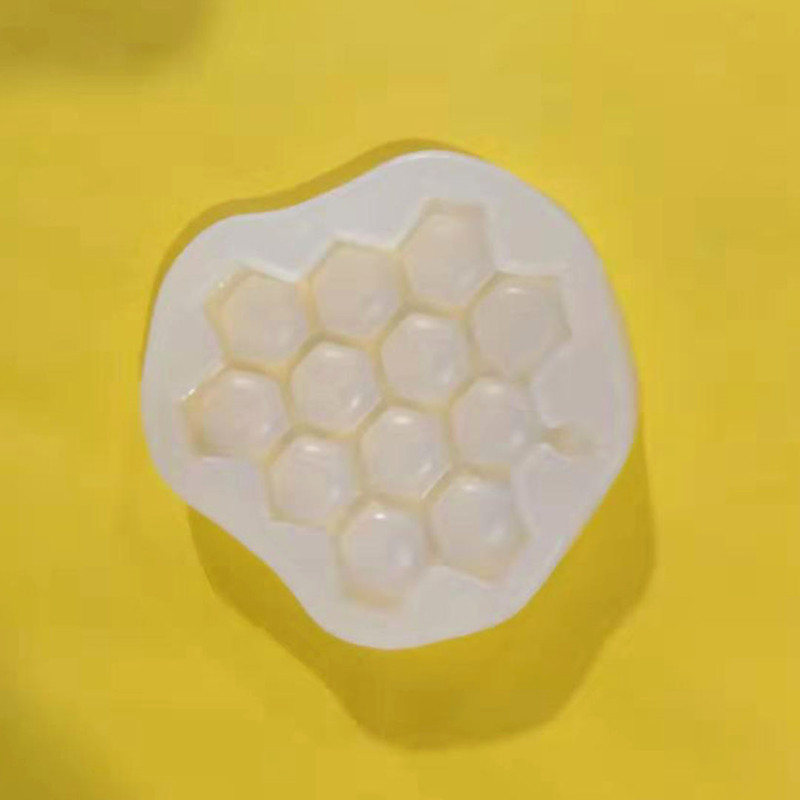 Herramientas para hornear panal de miel cubierta protectora textura molde de chocolate molde de pastel de fondant molde de silicona