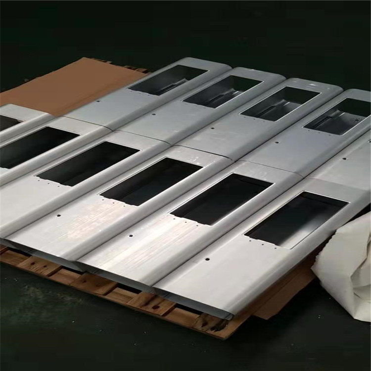 工业铝合金型材  特种工业铝材定制自动CNC铣槽打孔攻牙倒角加工