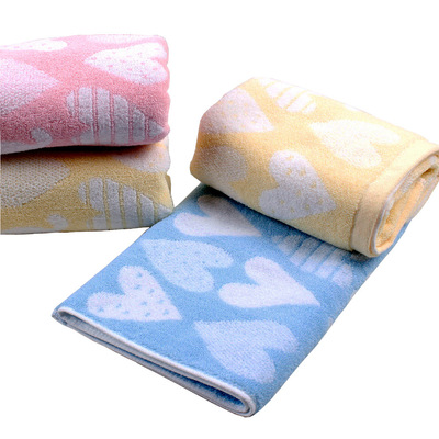 厂家批发纯棉色织提花毛巾成人儿童通用面巾盒装礼品毛巾|ru