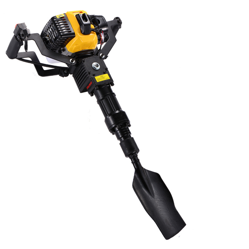 Máquina de excavación de árboles ligeros de gasolina de alta potencia corte de raíz máquina de movimiento de árboles multifunción elevación de plántulas Bola de suelo plantación de árboles máquina de excavación