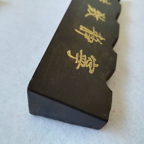 Black catalpa wood brush pen holder locking rack brush tool solid wood calligraphy study four treasures kit pen holder