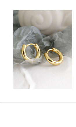 Korean S925 Sterling Silver Irregular Ear Clip display picture 1