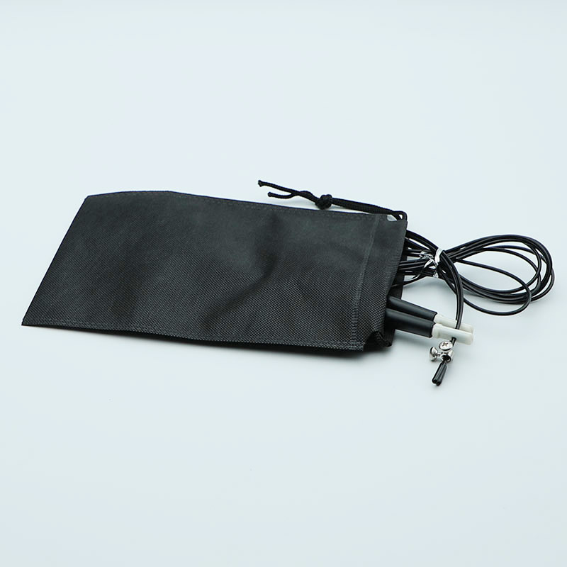6001 bolsa de almacenamiento de cuerda de saltar bolsa de almacenamiento de tela no tejida de gran capacidad fácil de transportar anti-sucio anti-perdido almacenamiento con cordón image 5