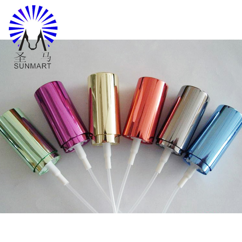 供应13/415全铝喷雾泵，电化铝三件套香水喷头