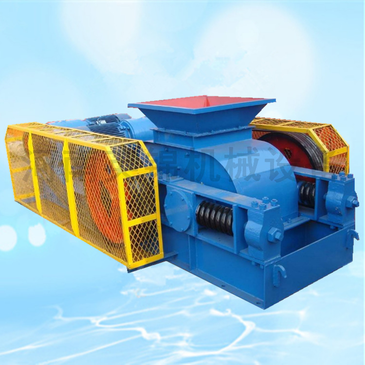耐磨双齿辊式对辊破碎机 建筑垃圾粉碎机 狼牙齿辊石灰石制砂机