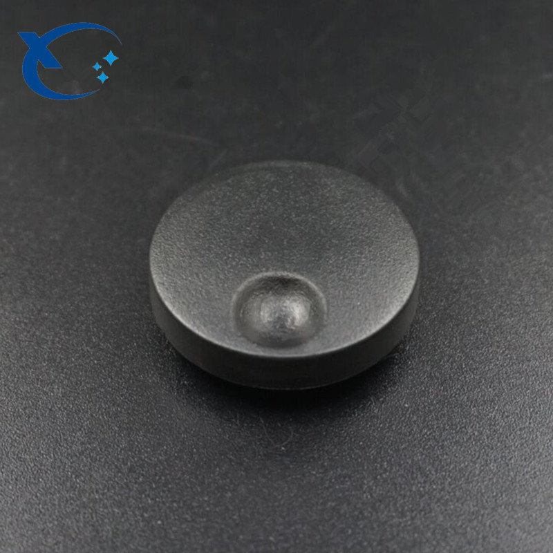 厂家直销 全黑 花轴电位器帽子 宽32mm高12mm 音频塑料旋钮