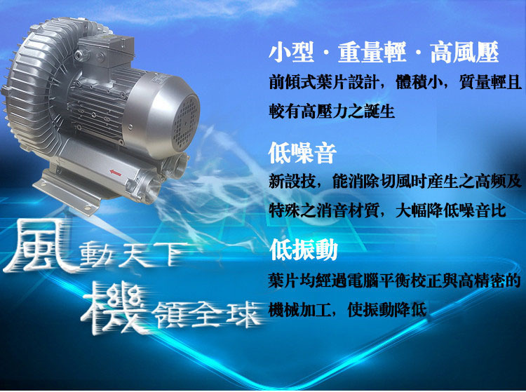 2.2KW环形高压鼓风机